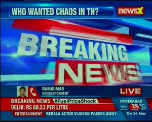 Tamil Nadu Power supply and internet services suspended in Tuticorin