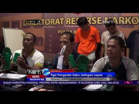 3 Pengedar Sabu Jaringan Lapas Berhasil Di Tangkap -NET24