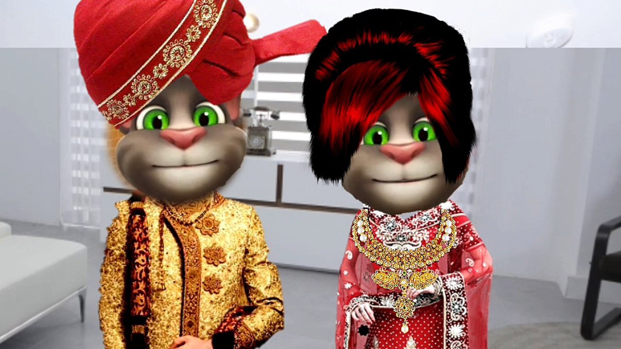 pati or patni funny talking tom video || talking tom 2018