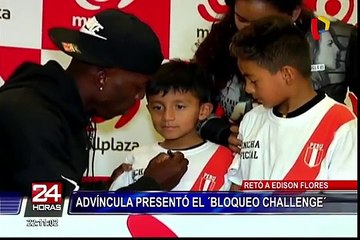 Advíncula presenta el 'Bloqueo Challenge' y reta a Flóres