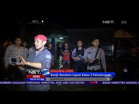Banjir Rendam Lapas Kelas 2 Di Pekalongan -NET5