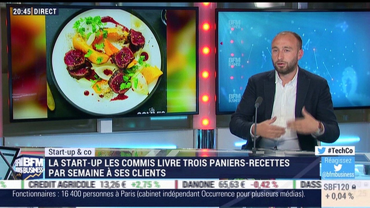 Start-up & Co: Les commis, des recettes de chef à domicile - 22/05
