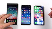 Razer Phone vs. Samsung Galaxy S8 vs. Apple iPhone X: Benchmark | SwagTab