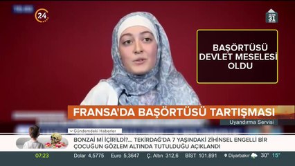 Başörtüsü tartışması başladı