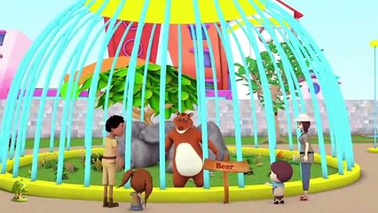 Rainbow Wheels On The Bus | Kindergarten Nursery Rhymes for Kids | Baby Cartoons by Little Treehous