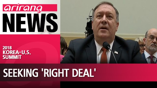 U.S. Secretary of State Mike Pompeo says bad deal with North Korea 'not an option'