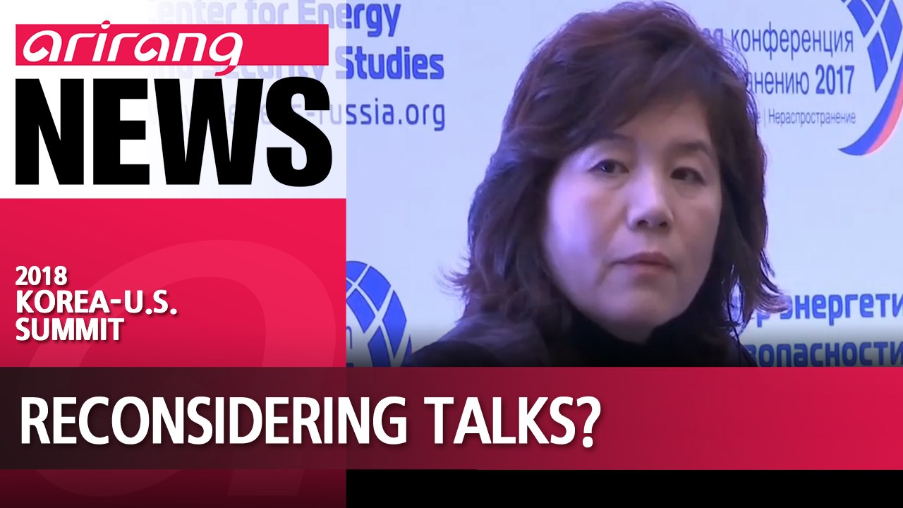 N. Korea warns the U.S. that it may have to reconsider holding planned summit in Singapore