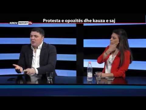 REPORT TV, REPOLITIX - PROTESTA E OPOZITES DHE KAUZA E SAJ - PJESA E DYTE