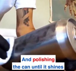 Bu sanatçı, sadece başparmaklarını kullanarak kutuyu sanat harikasına dönüştürüyor