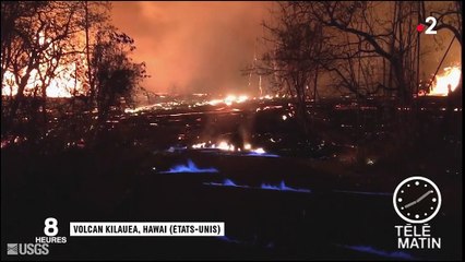 Hawaï : le volcan Kilauea continue de déverser sa lave