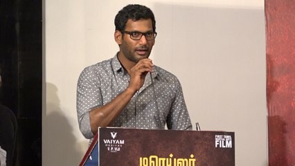 நான் ஹீரோனு சொல்ல வெக்கப்படறேன் - விஷால் அதிரடி- வீடியோ