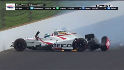 Retour sur 2017 le crash de Bourdais