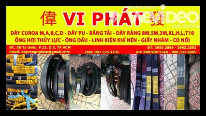 Dây curoa răng Mitsuba RECMF Dây đai Mitsuba