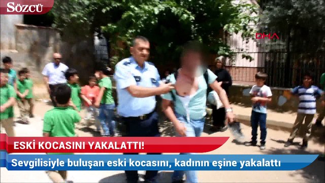Sevgilisiyle buluşan eski kocasını, kadının eşine yakalattı
