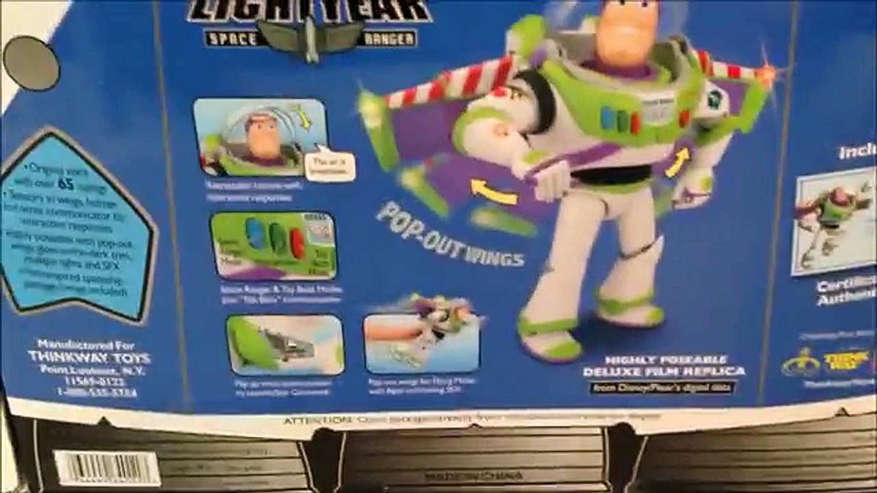 DISNEY BUZZ LIGHTYEAR TOY STORY SIGNATURE SERIES TOY REVIEW