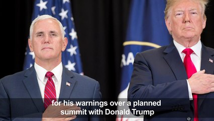 N. Korea slams 'ignorant and stupid' Pence