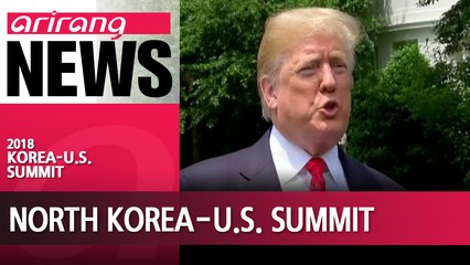 Trump says will know next week if North Korea summit still on