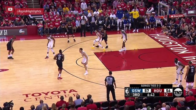 Chris Paul teases Curry | Warriors vs Rockets Game 5 | May 24, 2018 | NBA Playoffs