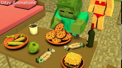 Top 5 Minecraft Zombie Life Animations 2017