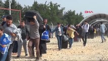 Kilis Suriyeli'lerin Bayram Geçişinde Yoğunluk