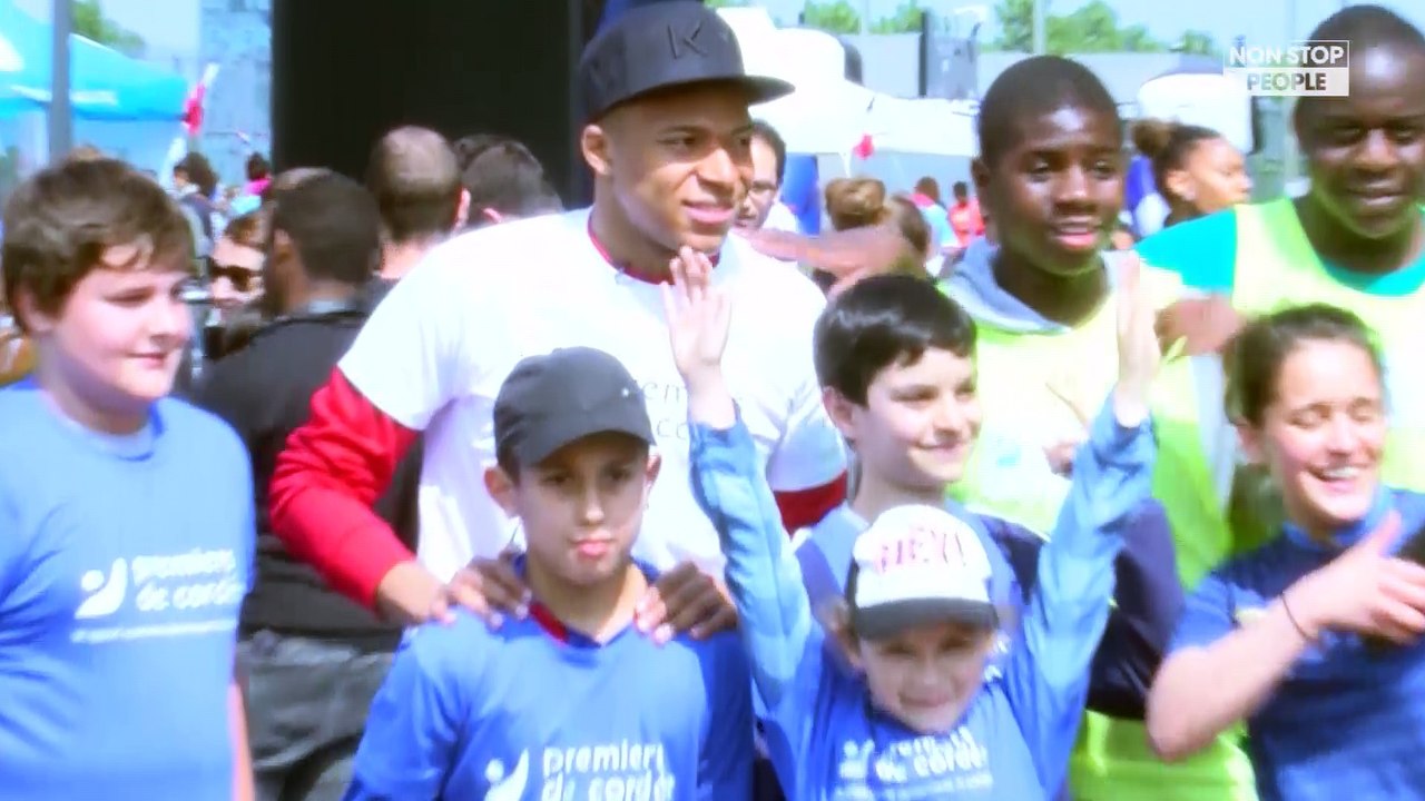 Journée Evasion : Kylian Mbappé, Camille Lacourt et Arsène Wenger présents pour soutenir les enfants malades (exclu vidéo)