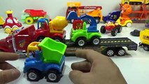 Baby Studio - mother truck transport alot of other trucks | trucks toy