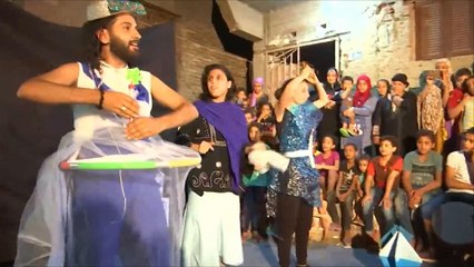 هذا الصباح-فرقة شعبية تحول شوارع القاهرة لمسرح مفتوح