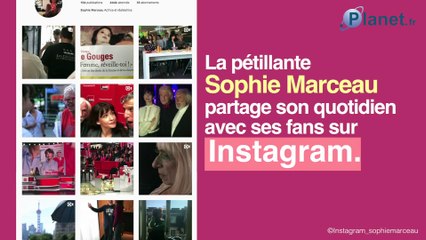 Quand Sophie Marceau fait la belle sur Instagram