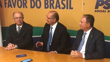 Com a bencao de Alckmin PSDB anuncia apoio a Ronaldo