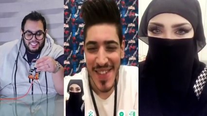 يبيها تفصخ النقاب  ( مقالب جاسم رجب )