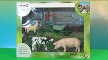 Schleich Care Set Farm Life Pig Cow Sheep Review Animal Toys Scenery Pack