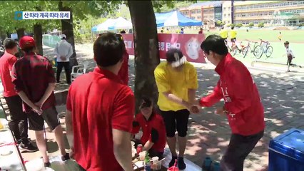 “쉴 틈 없어요”…산골 누비며 하루 300km 강행군 유세