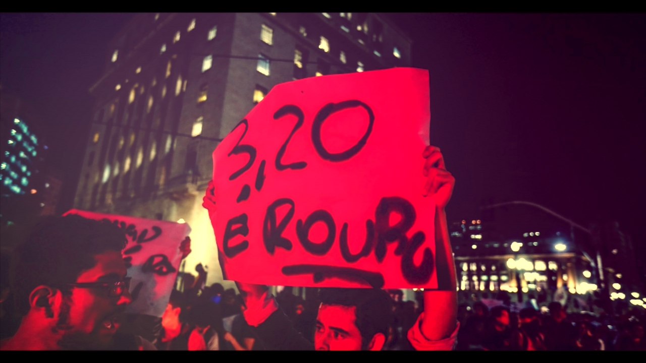 R$3,20 É Roubo - Protesto em SP - EMVB - Emerson Martins Video Blog 2013