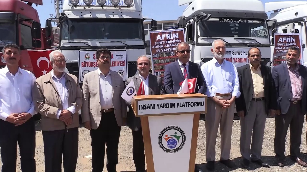 Afrin'e insani yardım - ŞANLIURFA