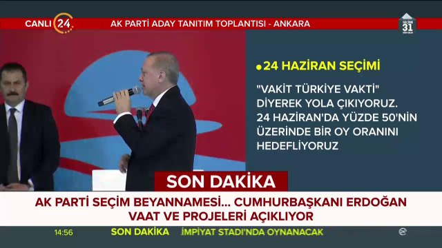 Biz milletimizin huzuruna hiçbir zaman boş çıkmadık