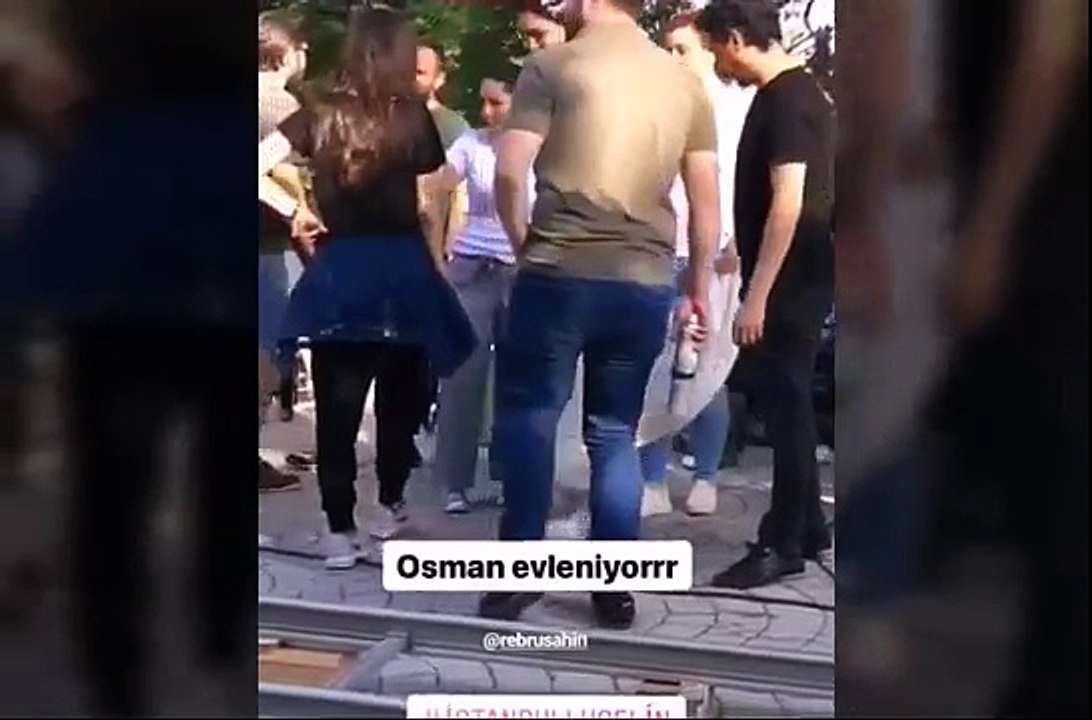 İstanbullu Gelin Osman ve Burcu'nun Düğününden İlk Görüntüler