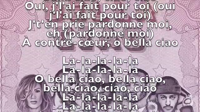 Maitre Gims - BELLA CIAO ft. Dadju_ Vitaa_ Slimane (MUSIQUE & PAROLE)