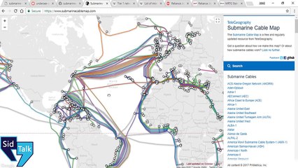 How INTERNET Works via Cables in Hindi | Who Owns The Internet ? | Submarine Cables Map in INDIA