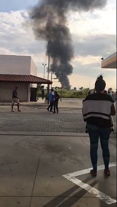 Avião da FAB cai perto da Rodovia Rio-Santos,