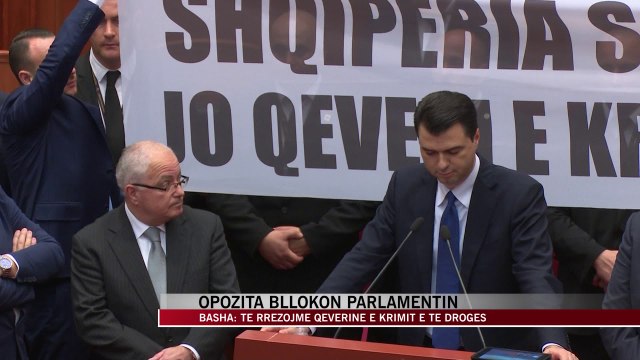 Basha: Të rrezojmë qeverinë e krimit e të drogës - News, Lajme - Vizion Plus