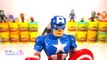 Kaptan Amerika Dev Sürpriz Yumurta Oyun Hamuru - Kaptan Amerika Oyuncakları, Minecraft