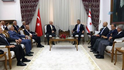 - KKTC Meclis Başkanı Uluçay, 1974 gazilerini kabul etti