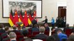 ميركل ورئيس وزراء الصين يدافعان عن الاتفاق النووي الايراني