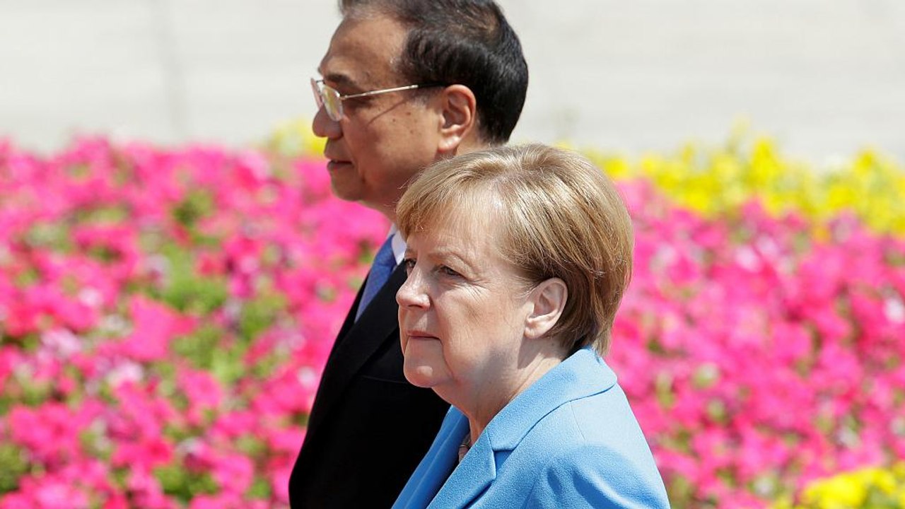 Merkel drängt in China auf Marktöffnung