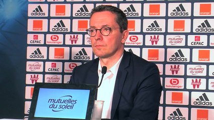 Revivez la conférence de presse de Jacques-Henri Eyraud en intégralité