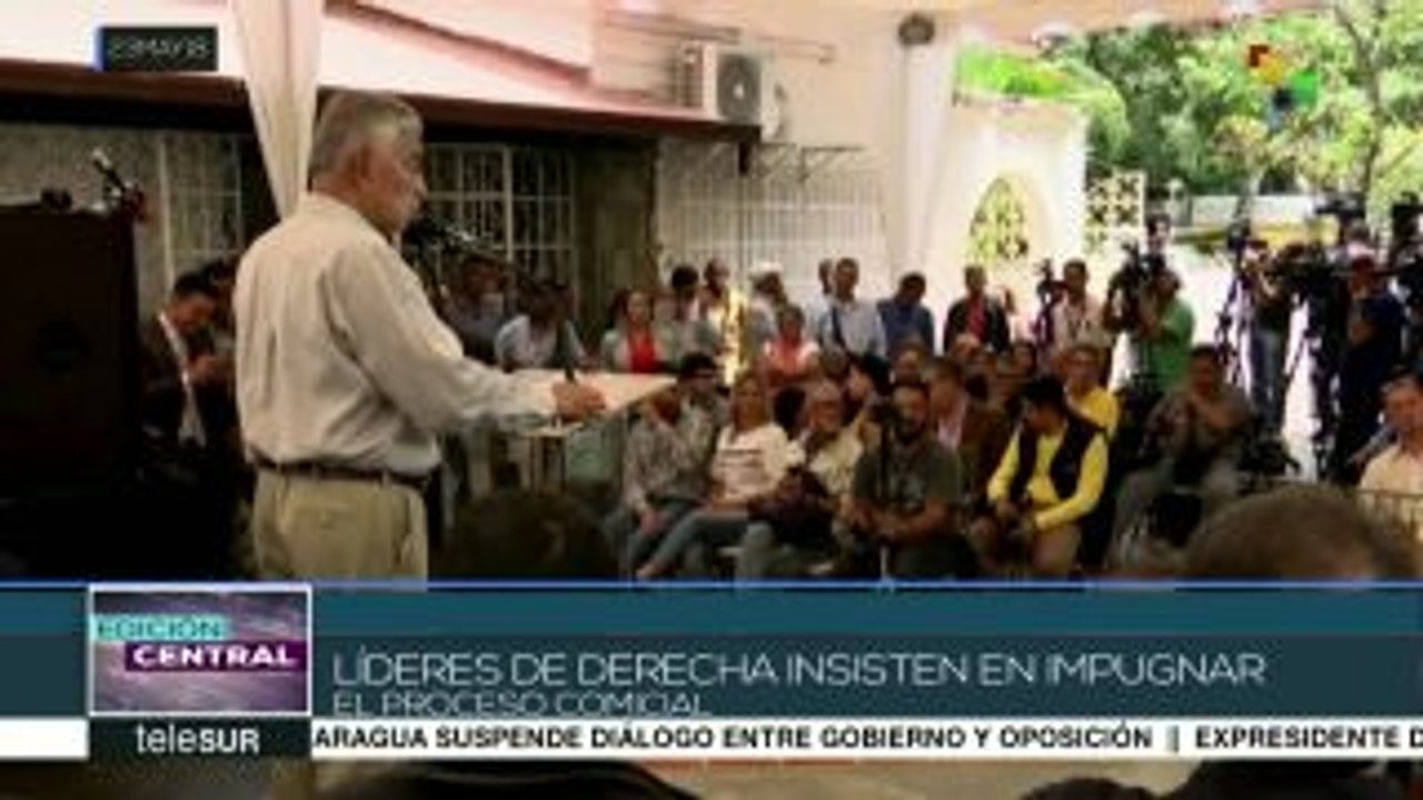 Venezuela: dirigentes de oposición reconocen división interna