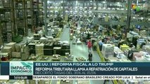 Reforma tributaria de EEUU llama a la repatriación de capitales