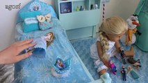 American Girl Doll Disney Frozen Elsas Bedroom ~ Watch in HD!