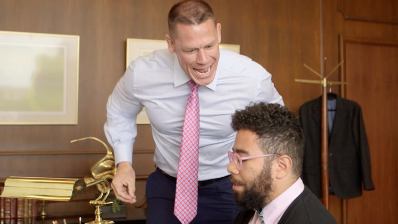 John Cena gives the best career advice