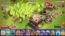 Attacking with Builders & Villagers - Clash of Clans Mod. (Clash of Magic)